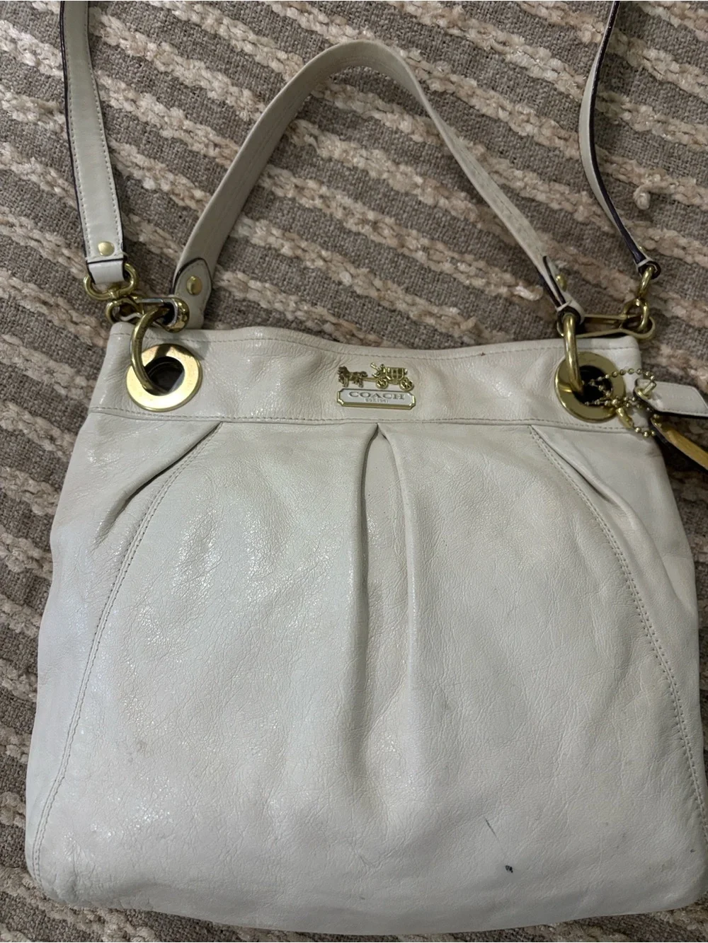 Coach F17605‎ Ashley Leather Crossbody Shoulder Y2K Bag